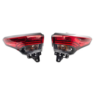 TRQ® - Black LED Tail Lights