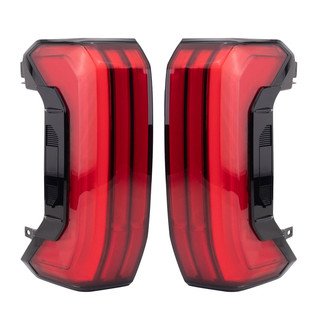 TRQ® - Black LED Tail Lights