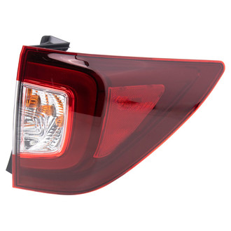 TRQ® - Passenger Side Outer Replacement Tail Light