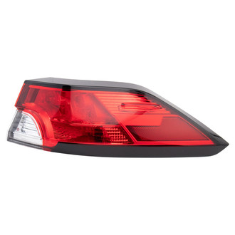 TRQ® - Passenger Side Outer Replacement Tail Light