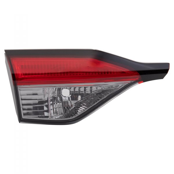TRQ® - Driver Side Inner Factory Style Fiber Optic LED Tail Light, Toyota Corolla