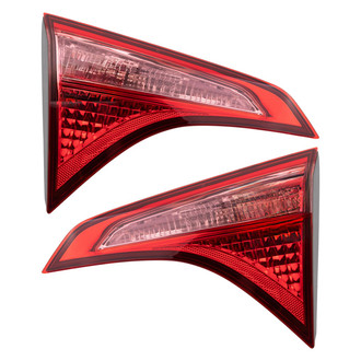 TRQ® - Driver and Passenger Side Inner Replacement Tail Lights
