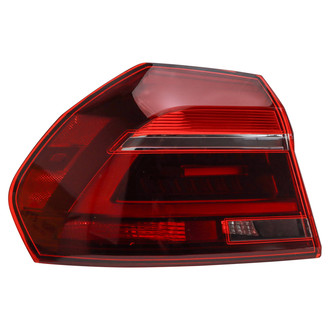 TRQ® - Driver Side Outer Replacement Tail Light