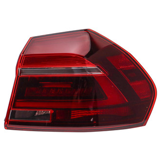 TRQ® - Passenger Side Outer Replacement Tail Light