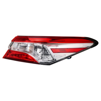TRQ® - Passenger Side Outer Replacement Tail Light