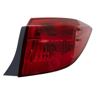 TRQ® - Passenger Side Outer Replacement Tail Light