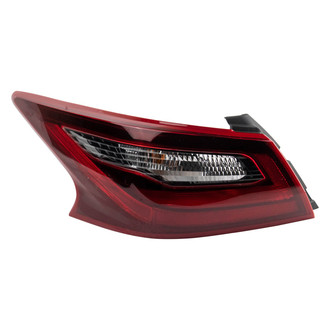 TRQ® - Driver Side Outer Replacement Tail Light