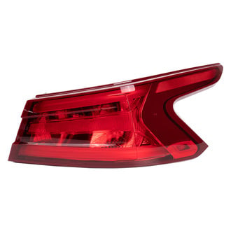 TRQ® - Passenger Side Outer Replacement Tail Light