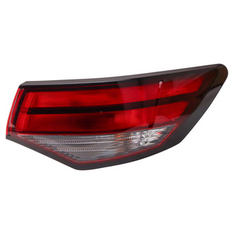 TRQ® - Passenger Side Outer Replacement Tail Light