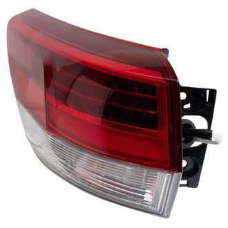 TRQ® - Driver Side Outer Replacement Tail Light