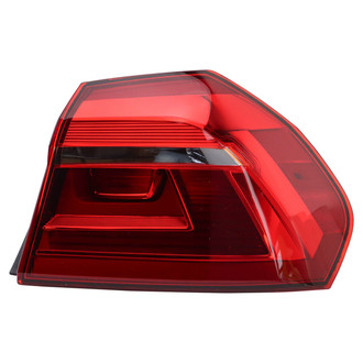 TRQ® - Passenger Side Outer Replacement Tail Light