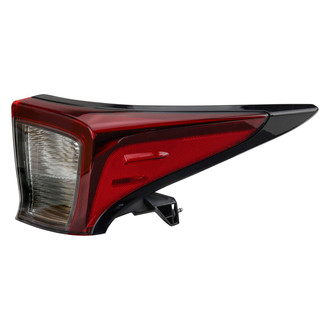 TRQ® - Passenger Side Upper Replacement Tail Light