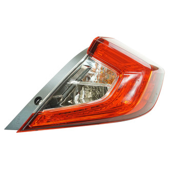 TRQ® - Passenger Side Outer Replacement Tail Light