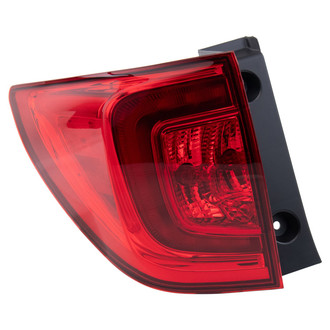 TRQ® - Driver Side Outer Replacement Tail Light