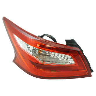 TRQ® - Driver Side Outer Replacement Tail Light