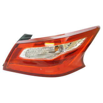 TRQ® - Passenger Side Outer Replacement Tail Light