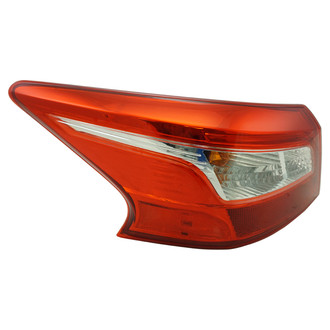 TRQ® - Driver Side Outer Replacement Tail Light