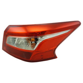TRQ® - Passenger Side Outer Replacement Tail Light