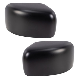 TRQ® - Textured Black Driver and Passenger Side Mirror Covers