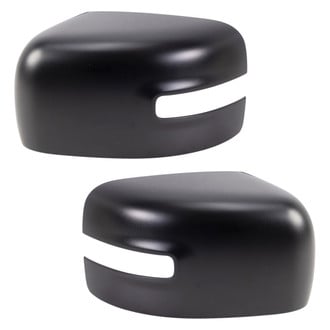 TRQ® - Textured Black Driver and Passenger Side Mirror Covers