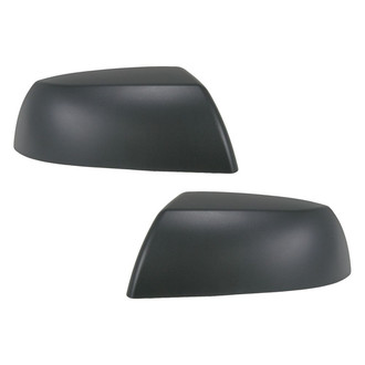 TRQ® - Textured Black Driver and Passenger Side Mirror Covers