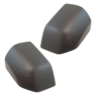 TRQ® - Textured Black Driver and Passenger Side Mirror Covers