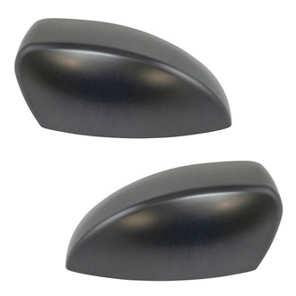 TRQ® - Textured Black Driver and Passenger Side Mirror Covers