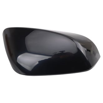 TRQ® - Smooth Black Passenger Side Mirror Cover