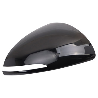 TRQ® - Smooth Black Passenger Side Mirror Cover