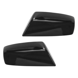 TRQ® - Gloss Black Driver and Passenger Side Mirror Covers