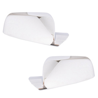 TRQ® - Chrome Driver and Passenger Side Mirror Covers