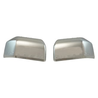 TRQ® - Print Chrome Driver and Passenger Side Mirror Covers