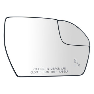 TRQ® - Passenger Side View Mirror Glass (Heated)