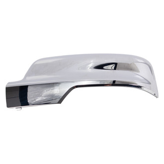 TRQ® - Chrome Driver Side Mirror Cover