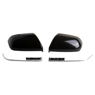 TRQ® - Checkered Flag Paint to Match Driver and Passenger Side Mirror Covers