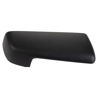TRQ® - Textured Black Passenger Side Mirror Cover