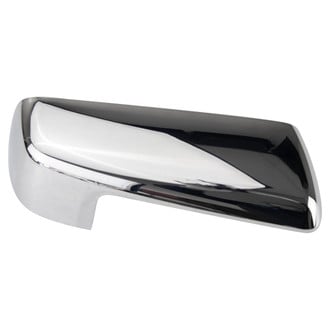 TRQ® - Chrome Passenger Side Mirror Cover