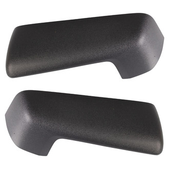 TRQ® - Textured Black Driver and Passenger Side Mirror Covers