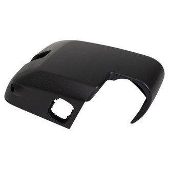 TRQ® - Textured Black Passenger Side Mirror Cover