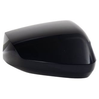 TRQ® - Smooth Black Passenger Side Mirror Cover