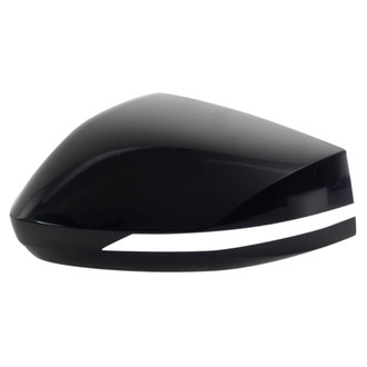 TRQ® - Smooth Black Driver Side Mirror Cover