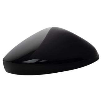 TRQ® - Smooth Black Passenger Side Mirror Cover