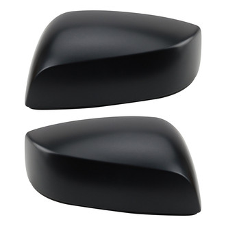 TRQ® - Matte Black Driver and Passenger Side Mirror Cover