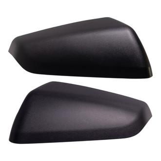 TRQ® - Matte Black Driver and Passenger Side Mirror Cover