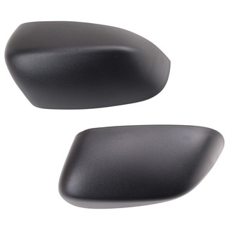 TRQ® - Textured Black Driver and Passenger Side Mirror Covers