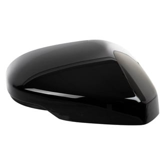 TRQ® - Smooth Black Passenger Side Mirror Cover