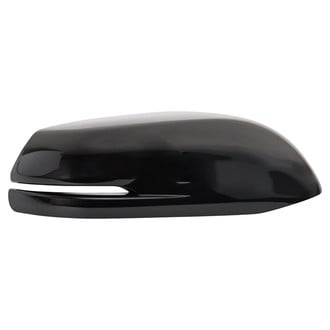 TRQ® - Smooth Black Passenger Side Mirror Cover