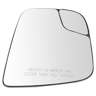 TRQ® - Passenger Side View Mirror Glass (Heated)