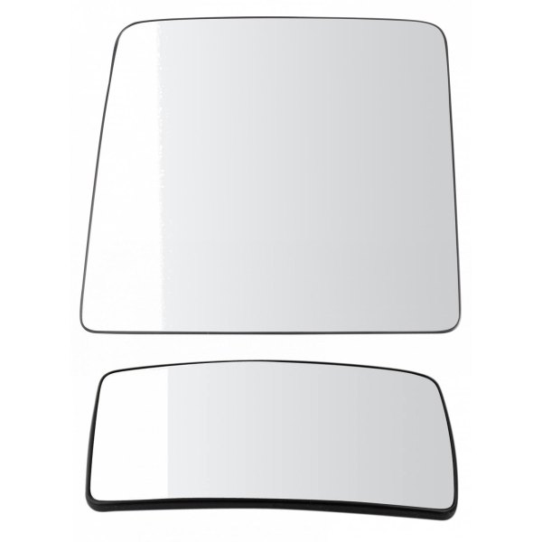 TRQ® - Driver Side Manual View Mirror Glass Set