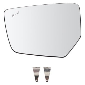 TRQ® - Driver Side View Mirror Glass (Heated)